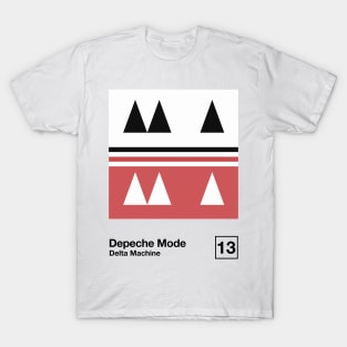 Delta Machine / Minimalist Style Graphic Artwork Design T-Shirt